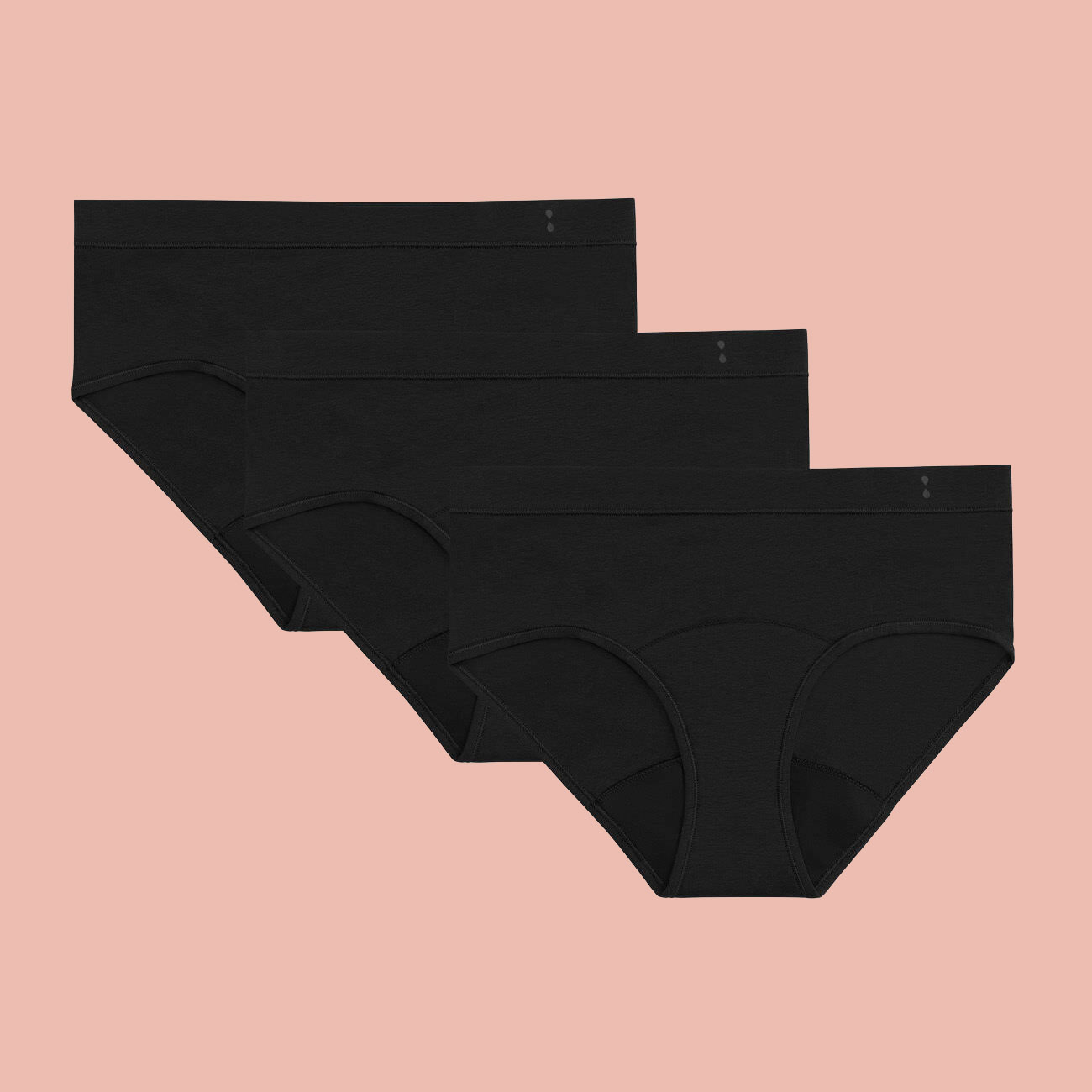 Black Heavy Brief Set