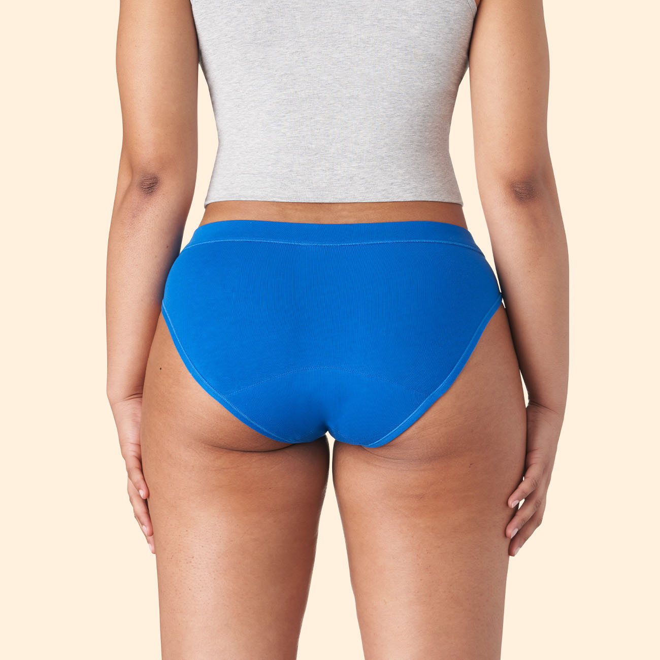 TFA Cotton-Bikini Cobalt Back