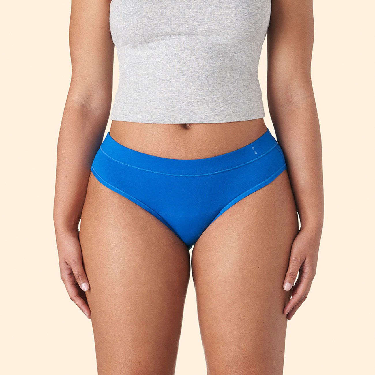 TFA Cotton-Bikini Cobalt Front