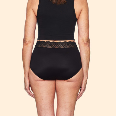 TFAL Lace-Hi-Waist Black Back