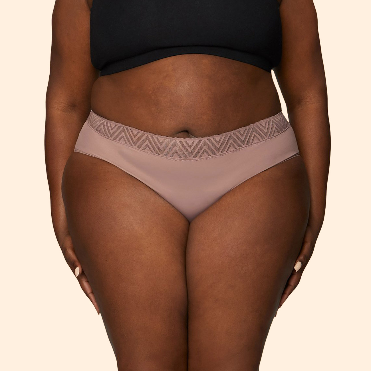 Thinx - Super Hiphugger - Dusk - Front