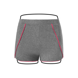 Thinx Teens - Sleep Shorts - Heather Grey - Front