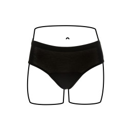 Thinx Teens - Brief - Black - Front